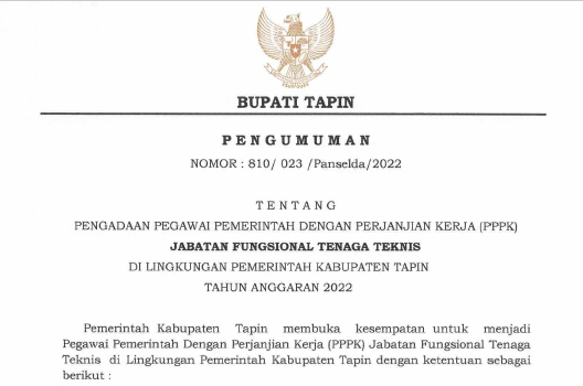 gambar pengumuman