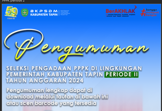 gambar pengumuman