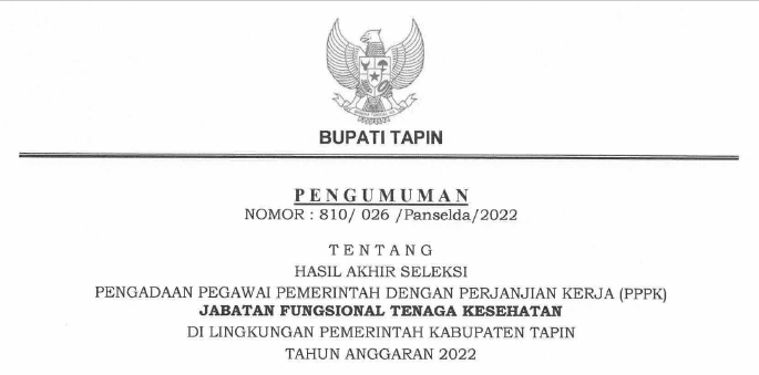 gambar pengumuman