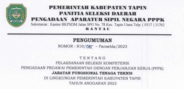 gambar pengumuman