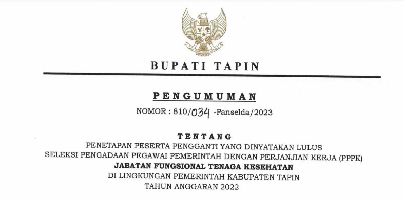 gambar pengumuman