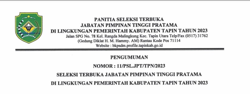 gambar pengumuman